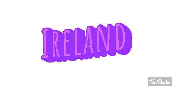 Ireland Text effect