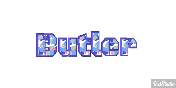 Butler Tekst effect