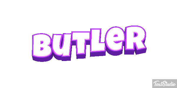 Butler Tekst effect