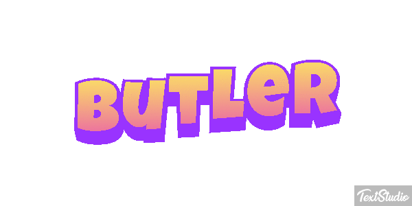 Butler Tekst effect