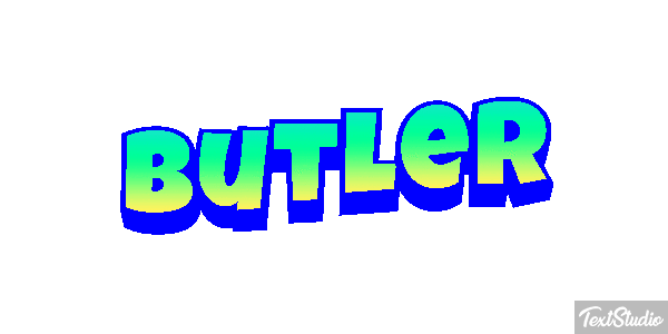 Butler Tekst effect