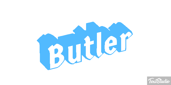 Butler Tekst effect