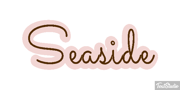 Seaside Efekt tekstowy