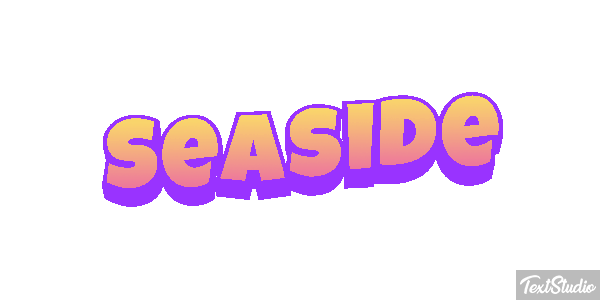 Seaside Efekt tekstowy