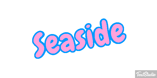 Seaside Efekt tekstowy