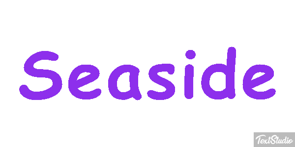 Seaside Efekt tekstowy