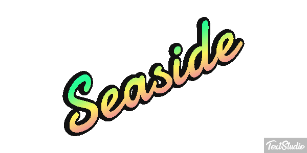 Seaside Efekt tekstowy