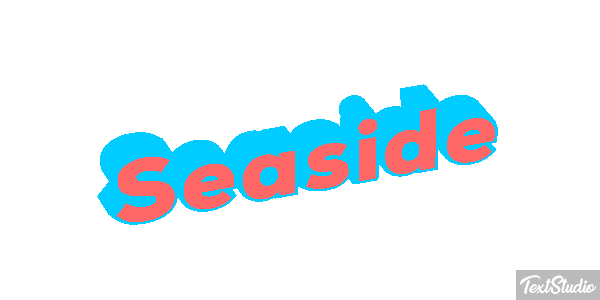 Seaside Efekt tekstowy