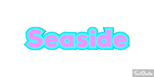 Seaside Efekt tekstowy