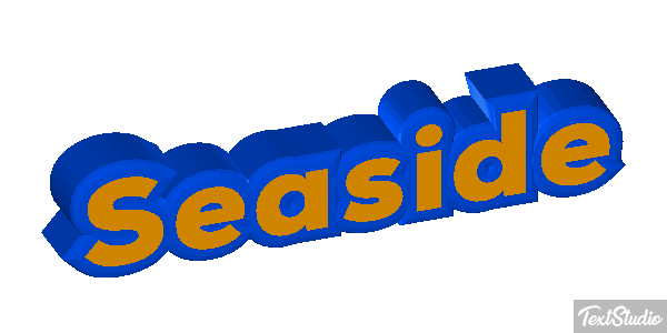 Seaside Efekt tekstowy