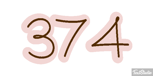 374 Текстовый эффект