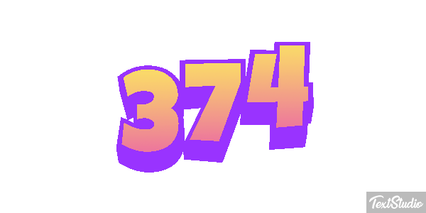 374 Текстовый эффект