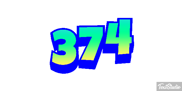 374 Текстовый эффект