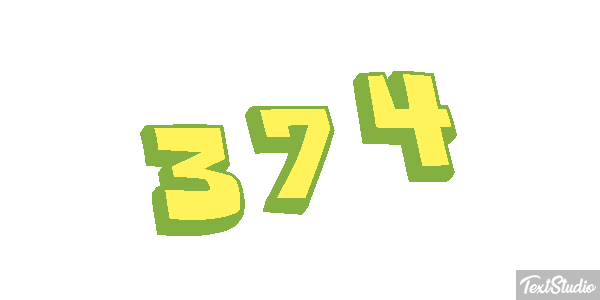 374 Текстовый эффект
