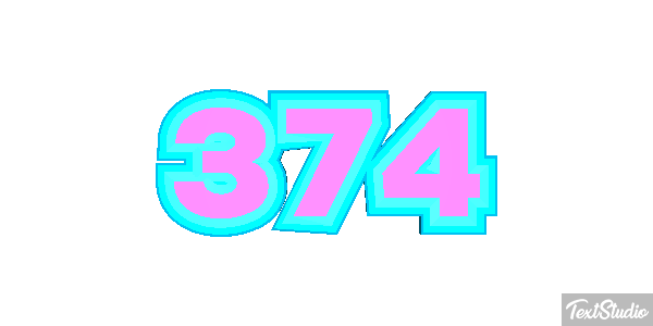 374 Текстовый эффект
