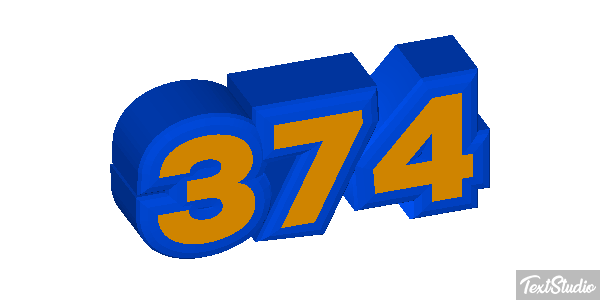 374 Текстовый эффект