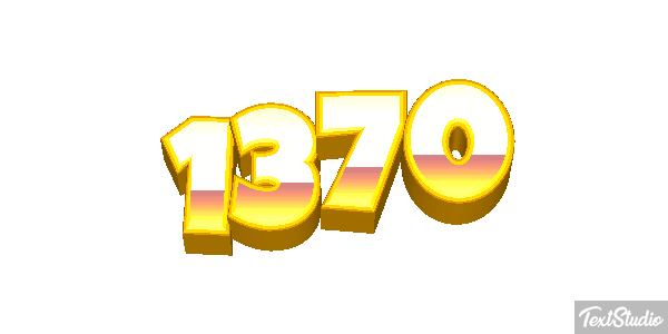 1370 Text effect