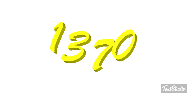 1370 Text effect