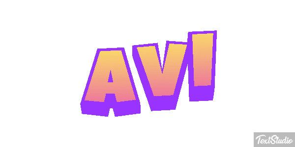 Avi Effetto testo