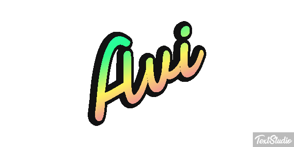 Avi Effetto testo
