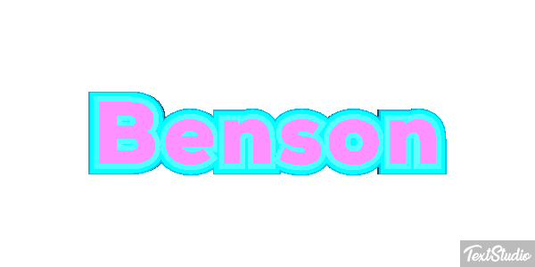 Benson Text effect