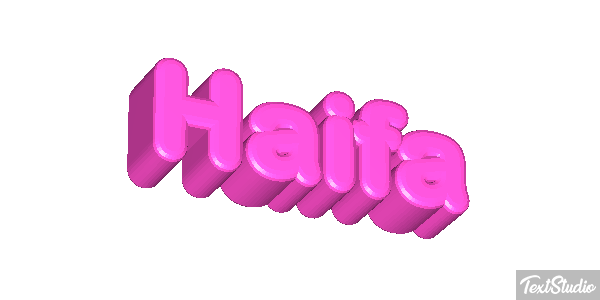 Haifa Effetto testo