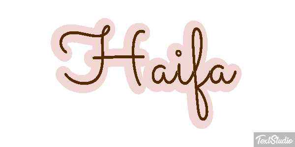 Haifa Effetto testo
