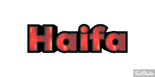 Haifa Effetto testo
