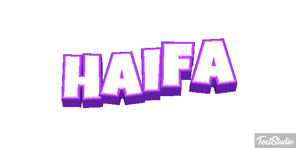 Haifa Effetto testo