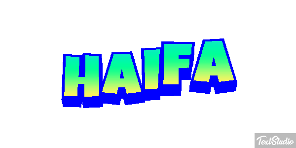 Haifa Effetto testo