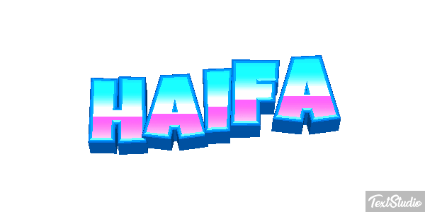 Haifa Effetto testo