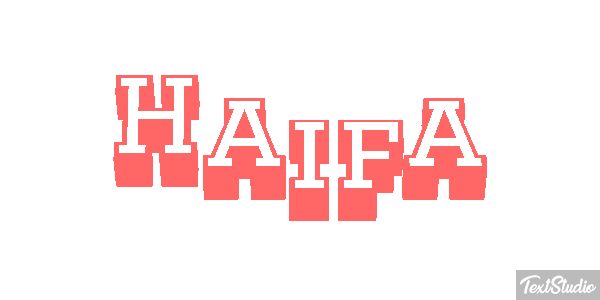 Haifa Effetto testo