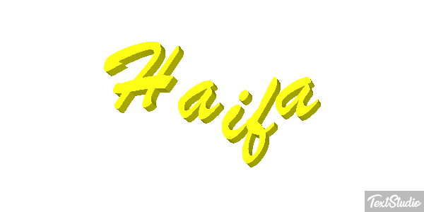 Haifa Effetto testo