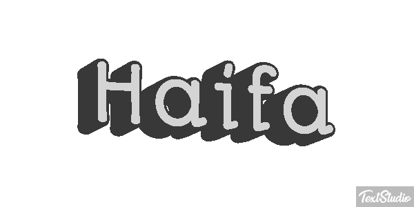 Haifa Effetto testo