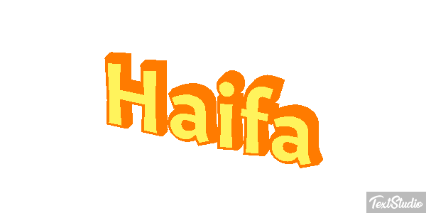 Haifa Effetto testo
