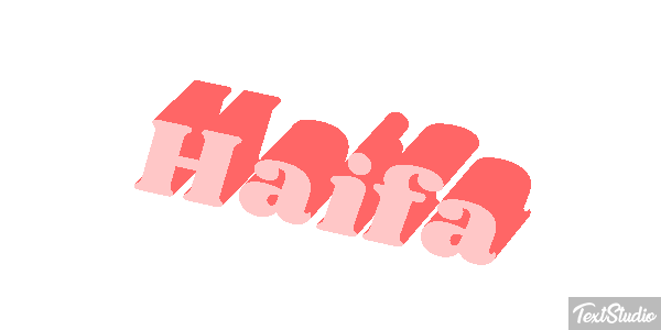 Haifa Effetto testo