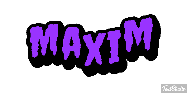 Maxim Effetto testo
