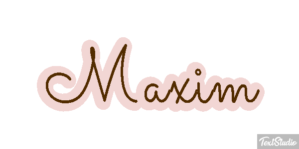 Maxim Effetto testo