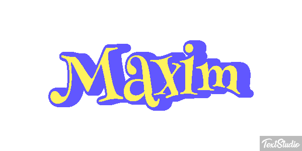 Maxim Effetto testo