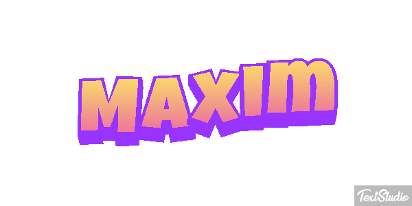 Maxim Effetto testo
