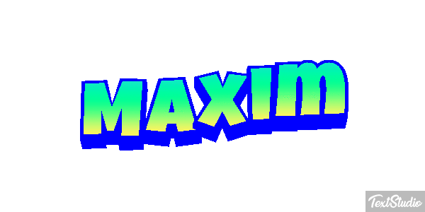 Maxim Effetto testo