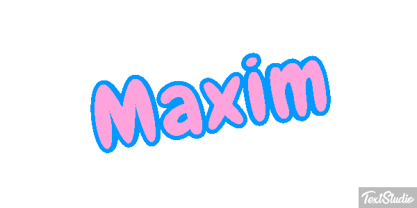 Maxim Effetto testo