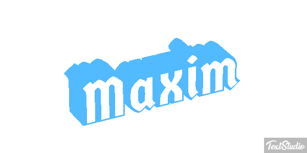 Maxim Effetto testo