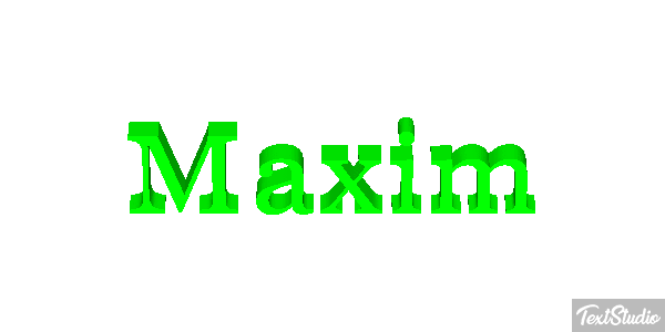 Maxim Effetto testo