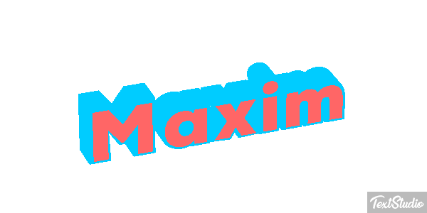 Maxim Effetto testo