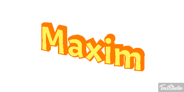 Maxim Effetto testo