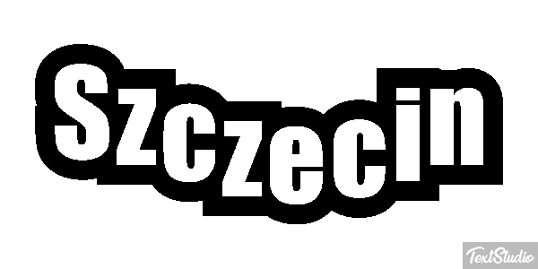 Szczecin Effetto testo