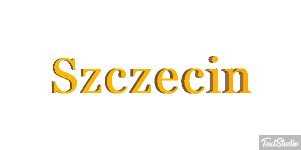 Szczecin Effetto testo