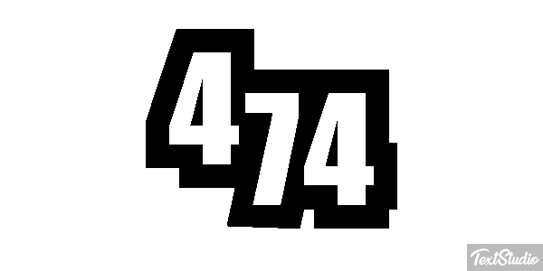 474 Texteffekt