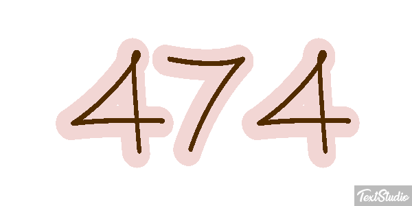 474 Texteffekt